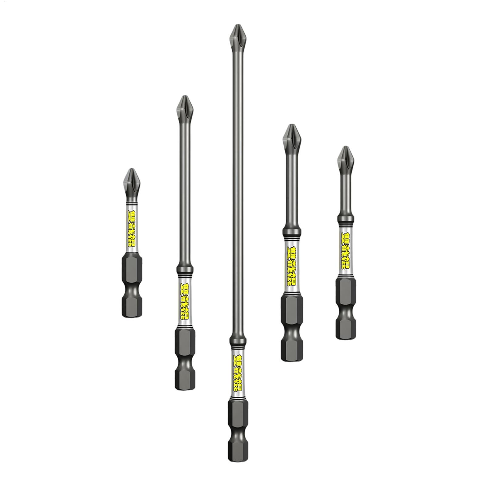 Screwdriver Set - ชุดดอกไขควง 5 ชิ้น ชุดเครื่องมือดอกสว่านกันสนิมสำหรับงานหนัก สำหรับใช้ในบ้าน โรงงาน