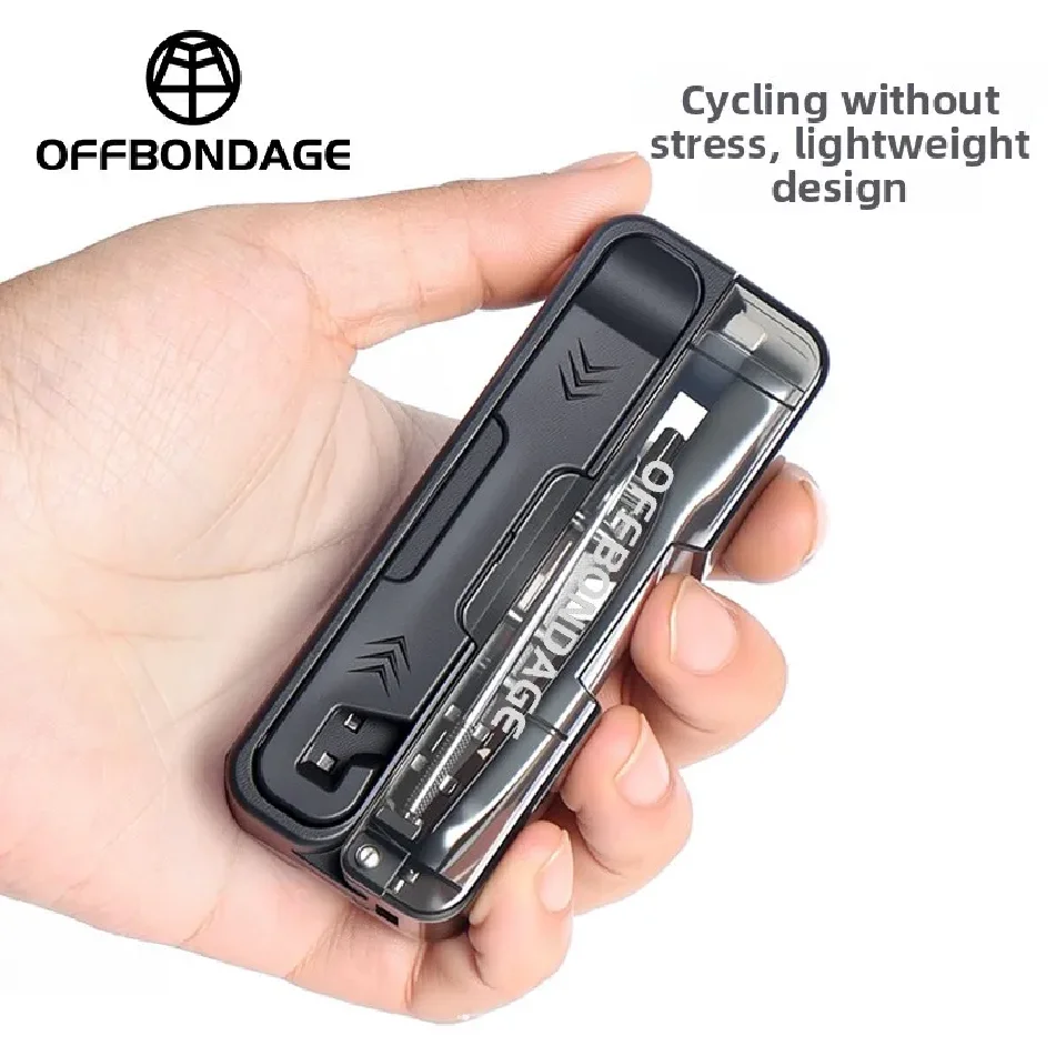 Wrench Set - ชุดเครื่องมือซ่อมจักรยาน OFFBONDAGE ประแจวัดแรงบิด ประแจหกเหลี่ยม ชุดเครื่องมืออเนกประสงค์ขนาดเล็กแบบพกพา ชุดซ่อมยางจักรยาน