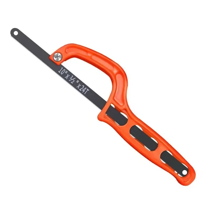 Hacksaw - 1PC Mini Saw สีแดงปรับเลื่อยไม้เลื่อยแบบพกพาเลื่อยพลาสติก Handle Hand