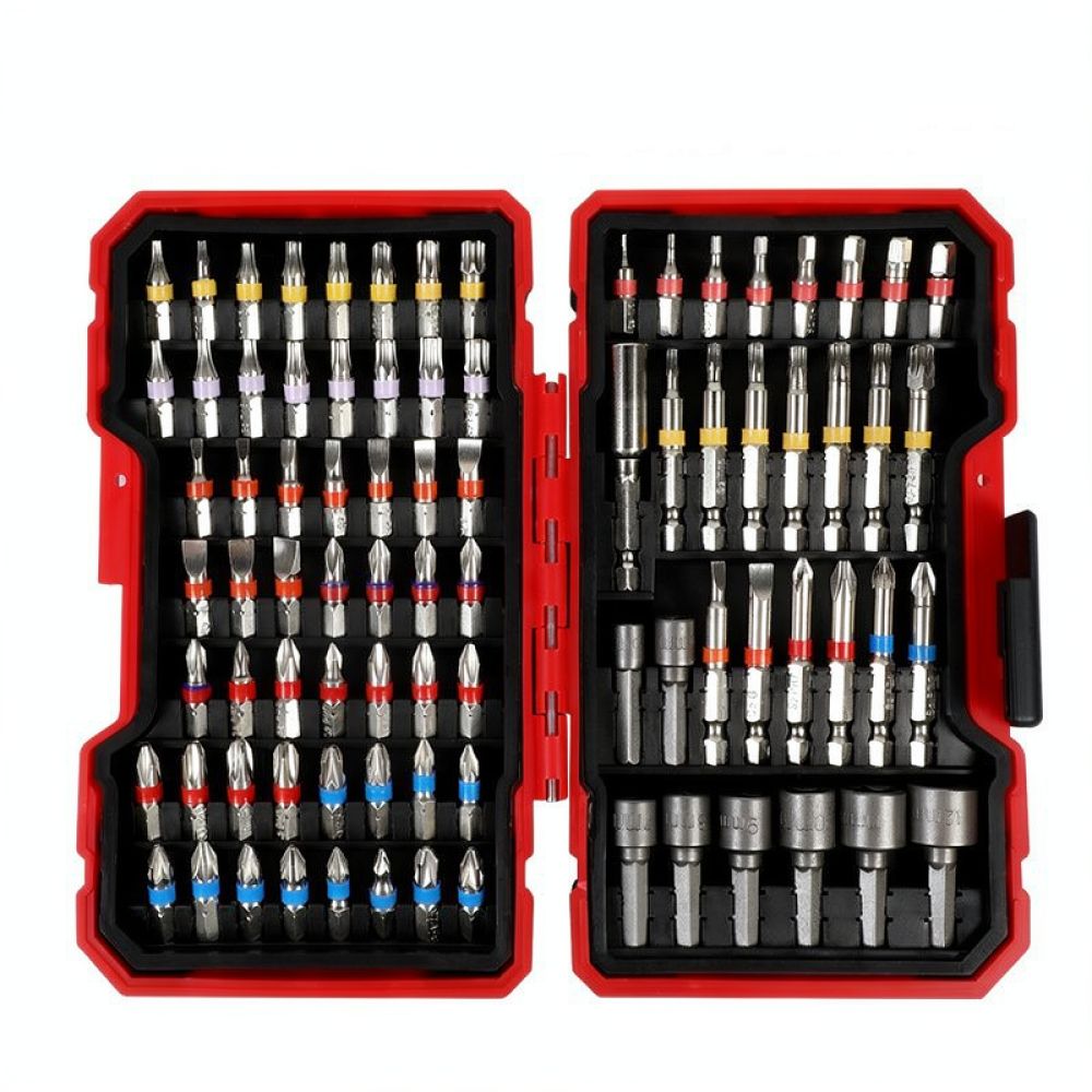 Screwdriver Set - ชุดอุปกรณ์เสริมเครื่องมือไฟฟ้าอเนกประสงค์ ชุดดอกไขควง สำหรับงานซ่อมแซมฮาร์ดแวร์ในบ้าน และงานบำรุงรักษาสว่านไฟฟ้า