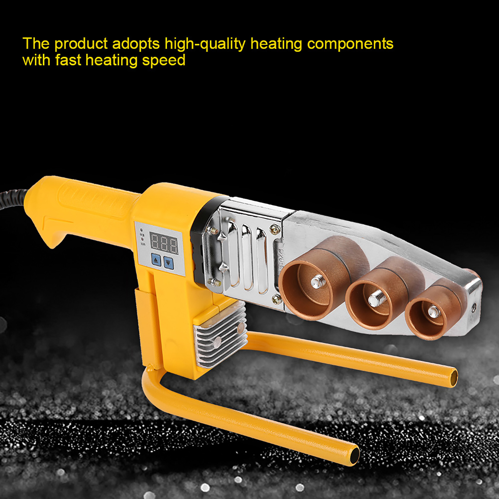 Tools Youtube - เครื่องเชื่อมท่อ PPR 750W พร้อมระบบทำความร้อนไฟฟ้าแบบหลอมร้อน จอแสดงผลดิจิทัล เครื่องเชื่อมท่อ