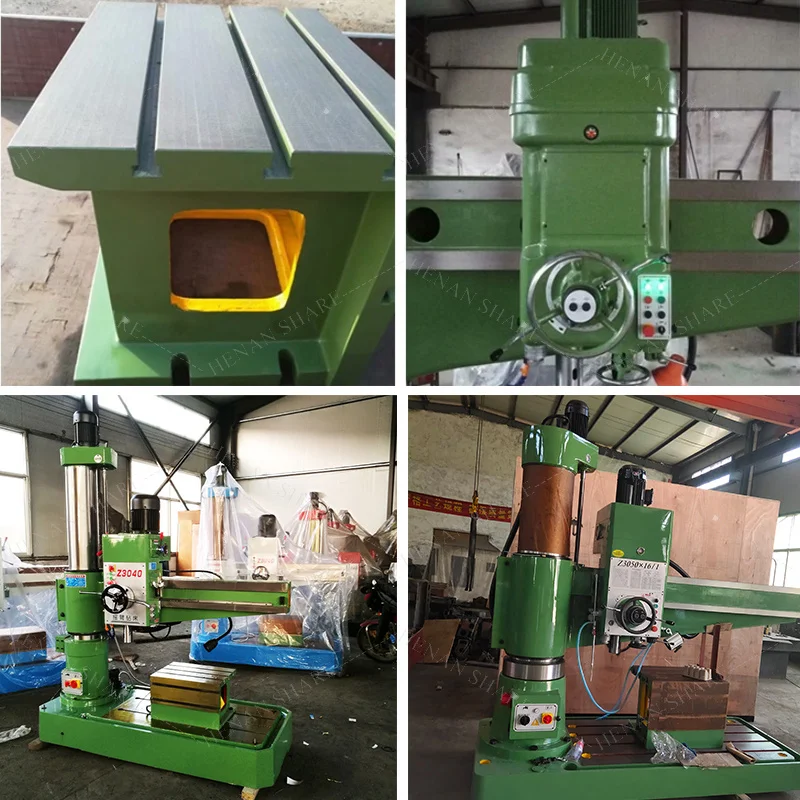 Drill Press - เครื่องเจาะรัศมี Z3050 แบบตั้งพื้นสำหรับงานหนัก เจาะโลหะ เจาะรู และต๊าปเกลียว