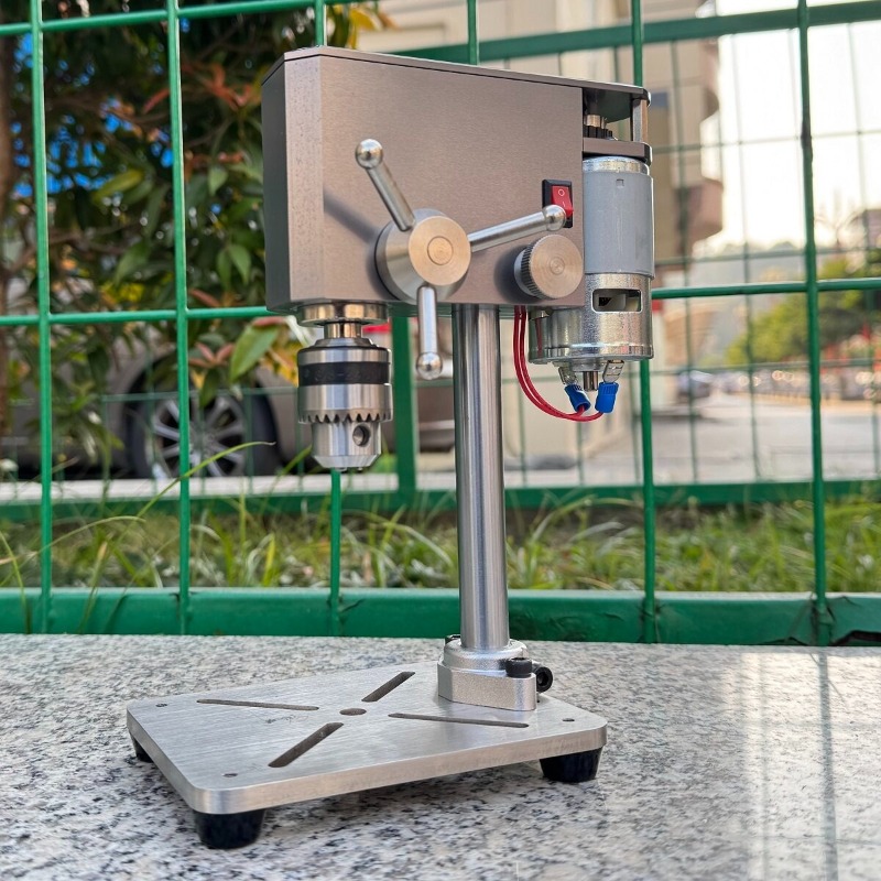 Drill Press - เครื่องเจาะตั้งโต๊ะขนาดเล็ก 1100 วัตต์ เครื่องเจาะนาฬิกาความแม่นยำสูง เครื่องเจาะตั้งโต๊ะสำหรับงานนาฬิกา