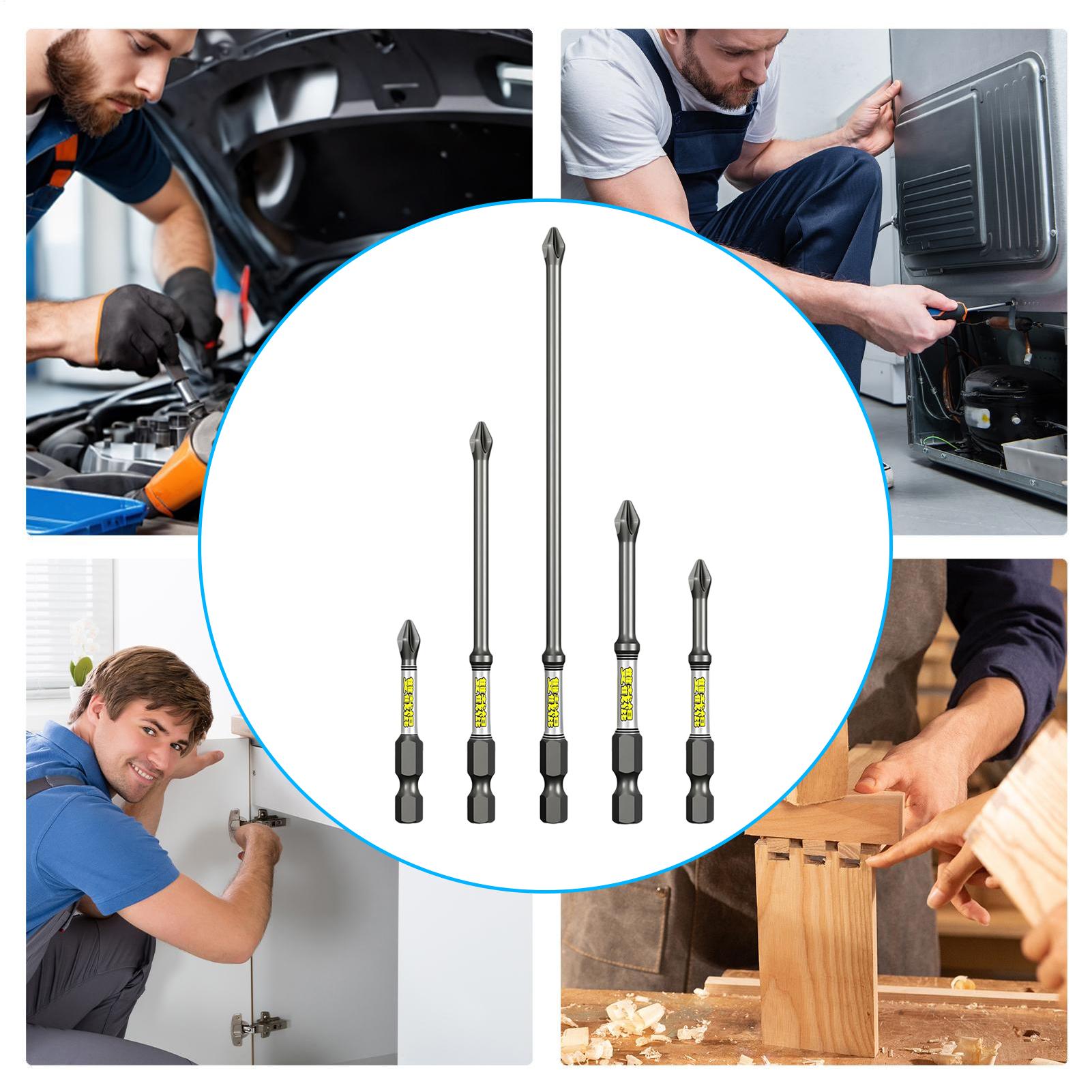 ชุดดอกไขควง 5 ชิ้น ชุดเครื่องม - Screwdriver Set บทวิจารณ์และราคา