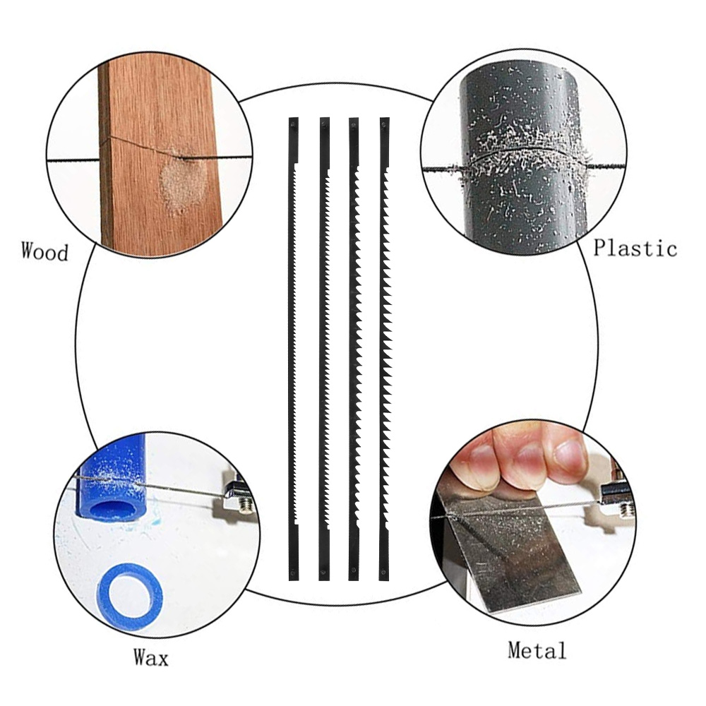 เหล็กคาร์บอน Scroll Saw Blade  - Hacksaw บทวิจารณ์และราคา