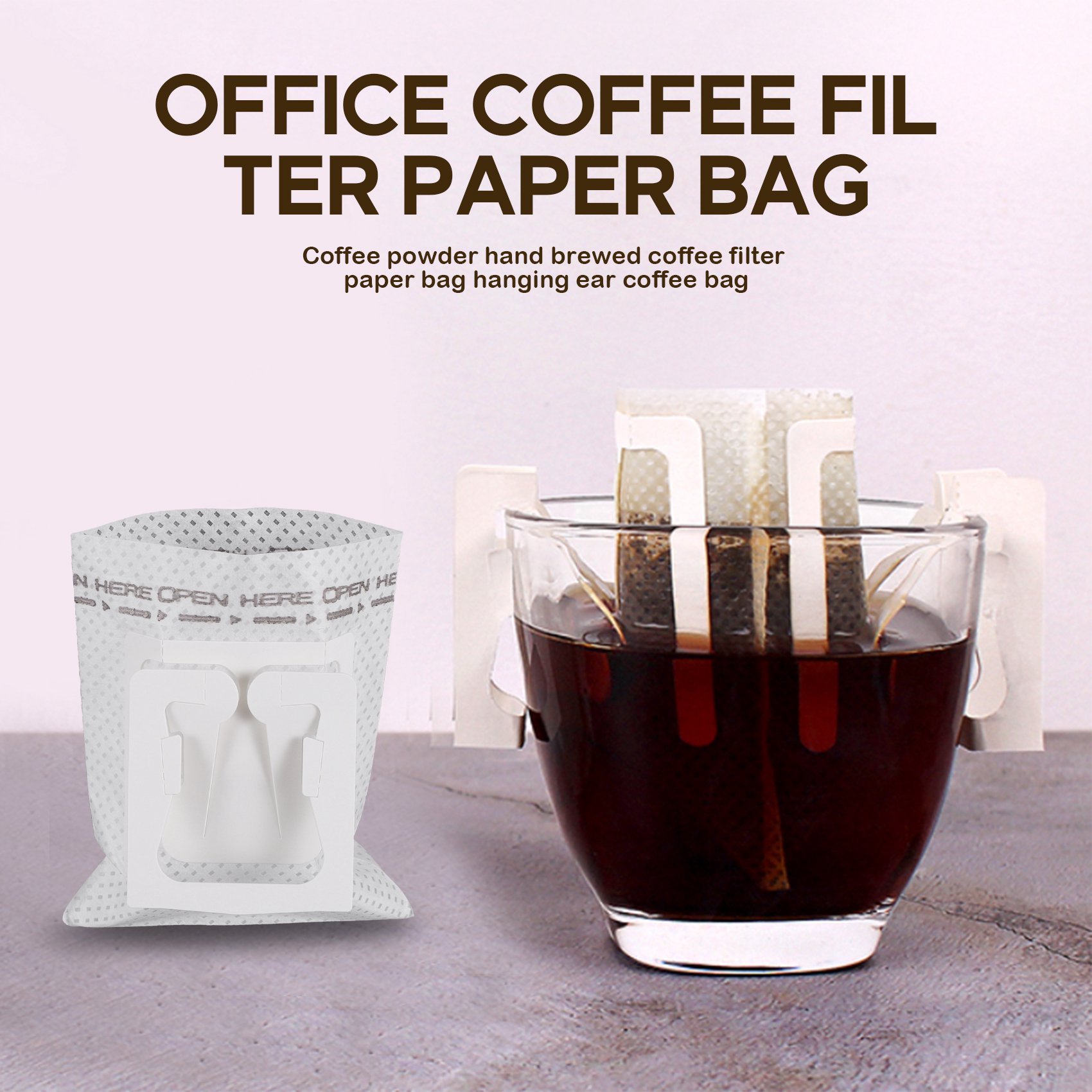 50 ชิ้น / แพ็ค ถุงกรองกาแฟแบบแ - Tool Bag บทวิจารณ์และราคา