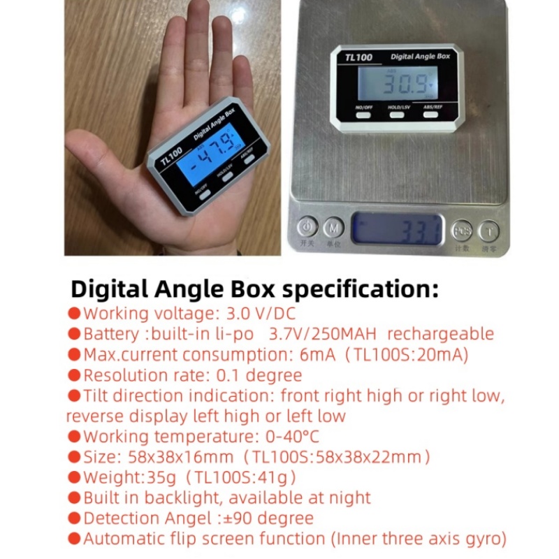 เครื่องวัดมุมในแนวนอนเครื่องวั - Spirit Level บทวิจารณ์และราคา
