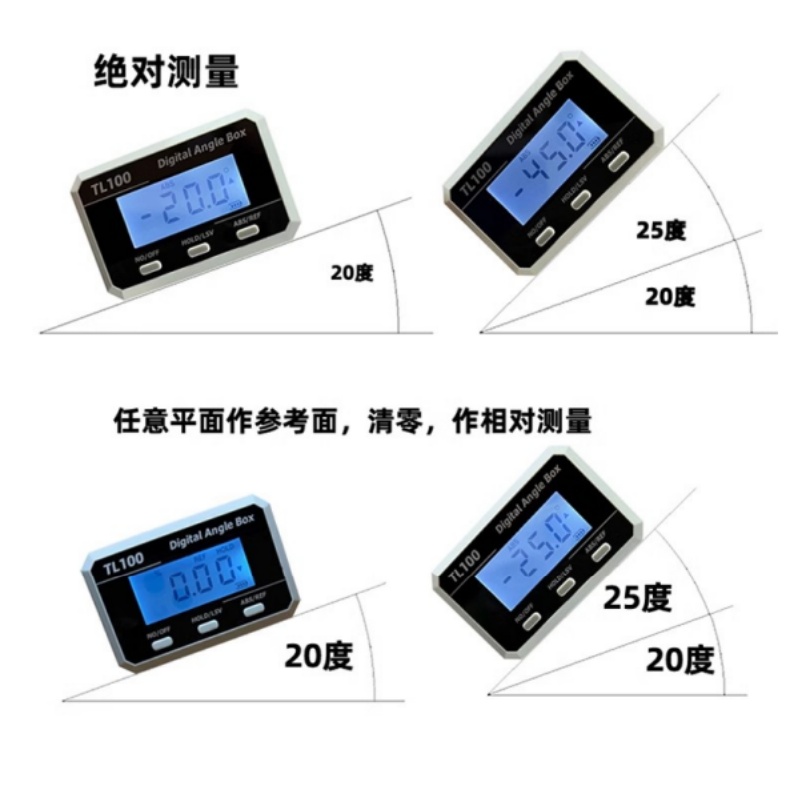 เครื่องวัดมุมในแนวนอนเครื่องวั - Spirit Level บทวิจารณ์และราคา