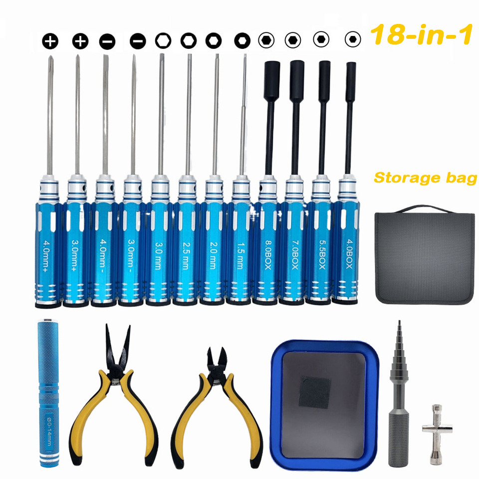ชุดเครื่องมือ RC 18-in-1 ประกอ - Screwdriver Set บทวิจารณ์และราคา