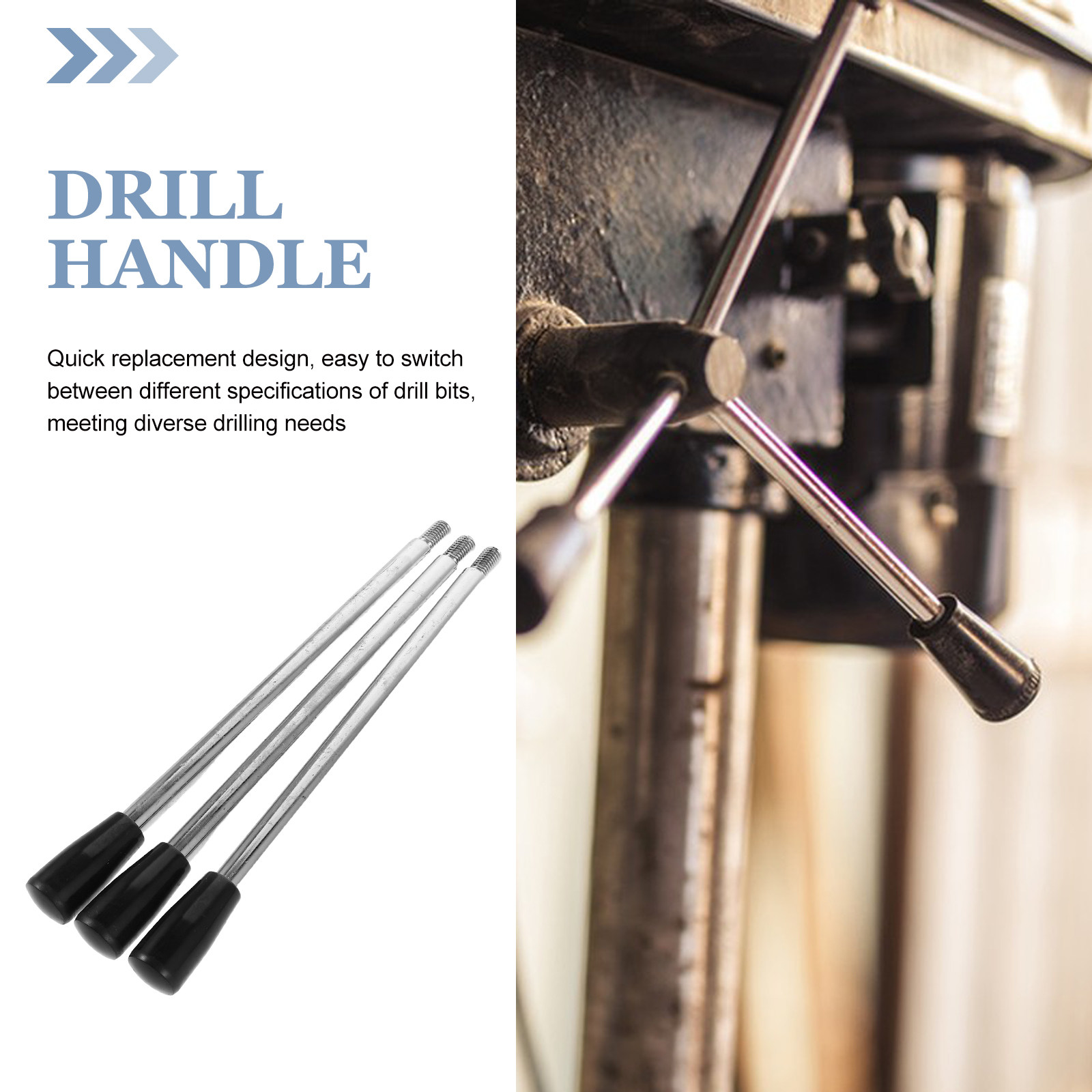 ด้ามจับสว่านแท่น 2 ชิ้น แบบหมุ - Drill Press บทวิจารณ์และราคา