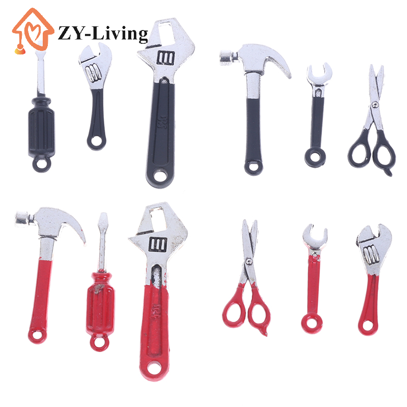 6 ชิ้น/เซ็ต ชุดซ่อมบ้านตุ๊กตาข - Wrench Set บทวิจารณ์และราคา